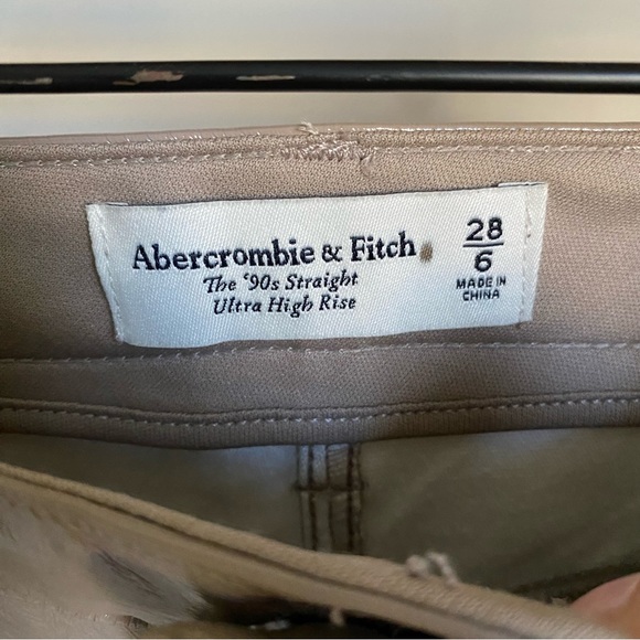 NWT A&F The 90’s Straight Pant - Picture 5 of 8